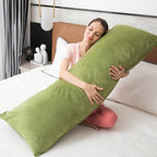 1 MIDDLE ONE Body Pillow, Memory Foam Body Pillows for Adults Sleeping, Long Pillow for Bed, Big Large Firm Full Body Pillow for Side Sleeper, 20x54 Inch, Sage Green - Image 5