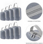 Multipurpose Manual Compression Bags for Travel & Home, PP Space Saver Organizers, 13.8 x 9.8 Inch No-Vacuum Storage Solution - Image 6