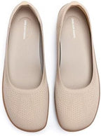 DREAM PAIRS Womens Ballet Wide Toe Arch Support Knit Flats by DREAMPAIRS