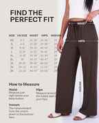 3 Pack Women's Palazzo Pants Wide Leg Adaptive Pajama Bottoms Lounge Casual - Image 3