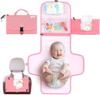 Kopi Baby Portable Diaper Changing Pad with Wipes Pocket, Classic Pink by KOPIBABY