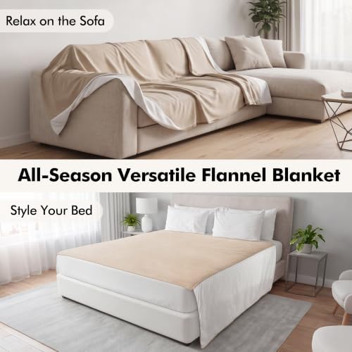 Tirrinia Water-Resistant Blanket, Ultra-Soft Stain-Resistant Throw - Image 2