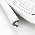 Ravinte Weather Stripping Door Seal, Q-Shaped Kerf Foam Strip, 50 FT, White by Ravinte
