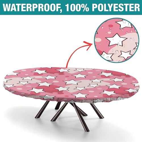 Oblong Tablecloth, Plaid Pattern Printed on Fitted Oval Tablecloth, for Parties & Celebrations Holiday Dinners, Fits for 48" x 68" Oval Tables - Image 2