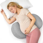 Pregnancy Wedge Pillow for Sleeping, Small Pregnancy Pillow for Travel by Unknown