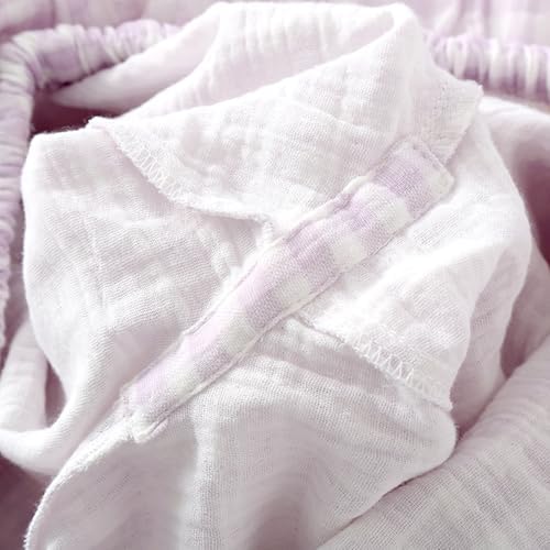 STMAHER 2 Pack Women's Cotton Pajama Bottoms Lightweight Sleep & Lounge Pants Plaid Sleepwear Long Pj Pants - Image 4