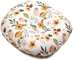 EFELIM Nest Pillow with Cotton Cover, Cartoon Lounger Pillow Portable Lightweight Lounger Floor Seat for Home Travel (Yellow) by Unknown