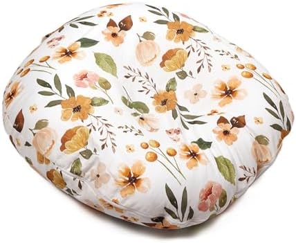 EFELIM Nest Pillow with Cotton Cover, Cartoon Lounger Pillow Portable Lightweight Lounger Floor Seat for Home Travel (Yellow) by Unknown