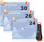 RJN Vacuum Storage Bags with Electric Pump, Vacuum Seal Bags for Clothing by Unknown