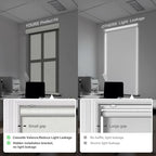 Boolegon Light Filtering Roller Shades for Windows,Light Beige,33"W x 72"H - Image 4