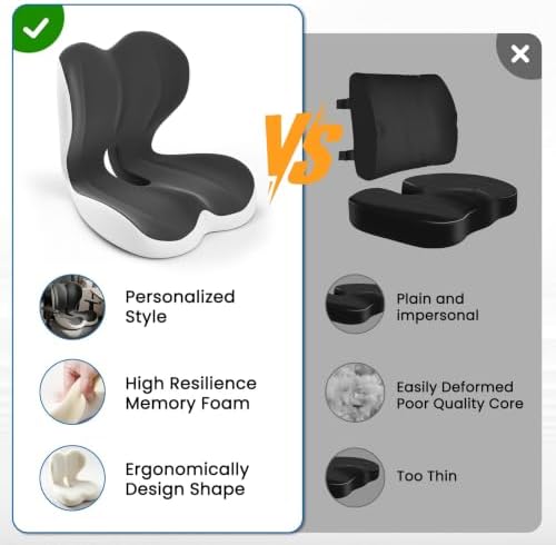 Car Seat Cushion Reducing Sciatica Pressure, Back & Tailbone Comfort - Image 6