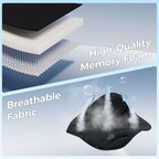 BABUR Thin Memory Foam Seat Cushion - Non-Slip Car Seat Pad for Driving - Image 5