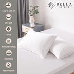 Bella Coterie | Luxury Bamboo Viscose King Size Pillowcase Set - Image 2