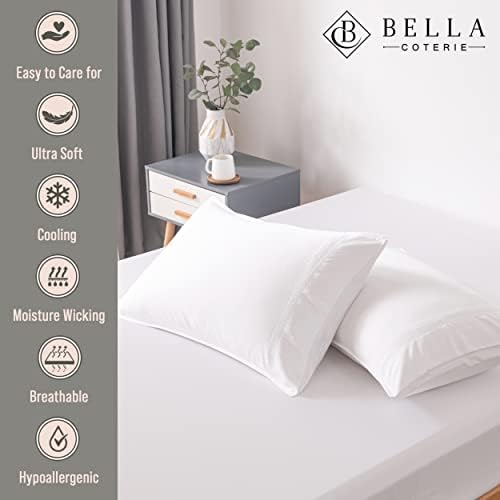 Bella Coterie | Luxury Bamboo Viscose King Size Pillowcase Set - Image 2