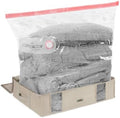 Compactor Large Vacuum Storage Bag & Semi-Rigid Box, Closet Organizer, 145L by Compactor