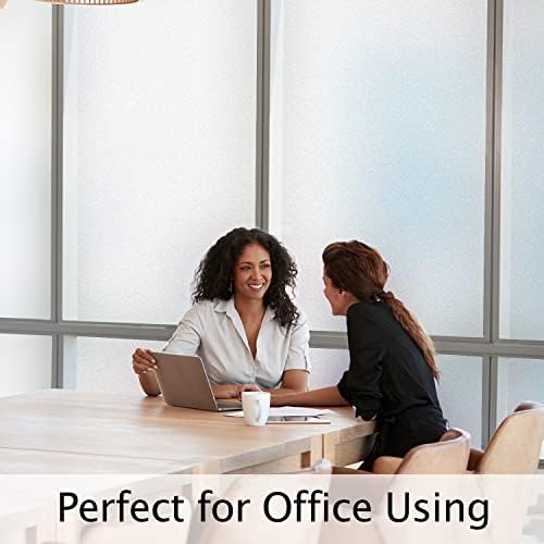 HIDBEA Frosted Glass Window Privacy Film,Static Cling 35.4 in x 8.2 ft - Image 4