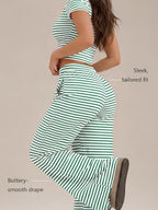 Trendy Queen Women's 2 Piece Matching Summer Lounge Set with Pockets - Image 4
