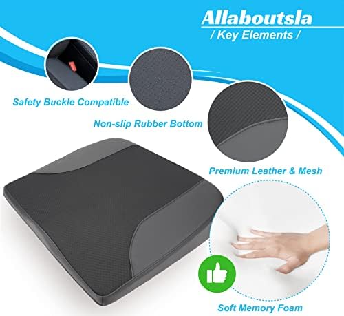 Allaboutsla Car Seat Cushion, Car Seat Cushions for Long Driving - Image 4