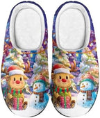 Spa Slippers Home Slippers, Anti-Slip Comfort Lightweight Slippers Closed Toe Casual Shoes House Slippers for Bedroom Home by Hechitok