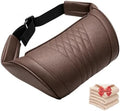 Universal Memory Foam Car Headrest Neck Pillow (Brown,1) by Unknown