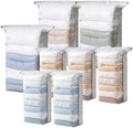 TAILI Cube Vacuum Storage Bags, 8 Pack Combo (3 Jumbo +5 Medium) by TAILI