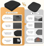 TranquilRelax XL Memory Foam Seat Cushion for Office Chair, 3.35-Inch, Black - Image 4