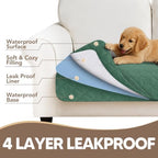 PAWFINITY Waterproof Bed Cover for Dogs, Pet Blanket for Mattress Washable - Image 6