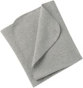 Ecoable Kids Thermal Throw: Organic Merino Wool Baby Receiving Blanket, 31x40 inches (Grey) by Ecoable