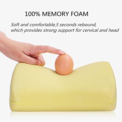 Car Seat Neck Pillow, Headrest Cushion Relieve Neck Pain for & Muscle Tension,100% Memory Foam Neck Support Head Pillow for Ergonomic Design - Image 3