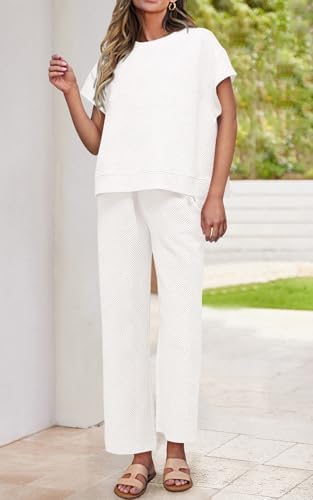 PRETTYGARDEN 2 Piece Sets For Women 2026 Summer Outfits Casual - Image 3