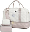 Weekender Bags for Women Travel Bag- Duffle Bag for Women with Shoe Compartment Carry On Overnight Bag with Toiletry Bag & Wet Pocket by CAYINTOP
