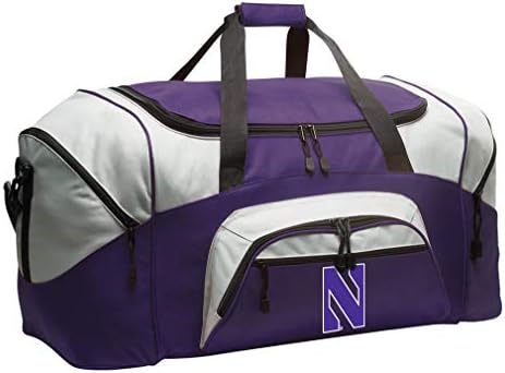 Northwestern University Duffle Bag Large by BroadBayPersonalizedGifts