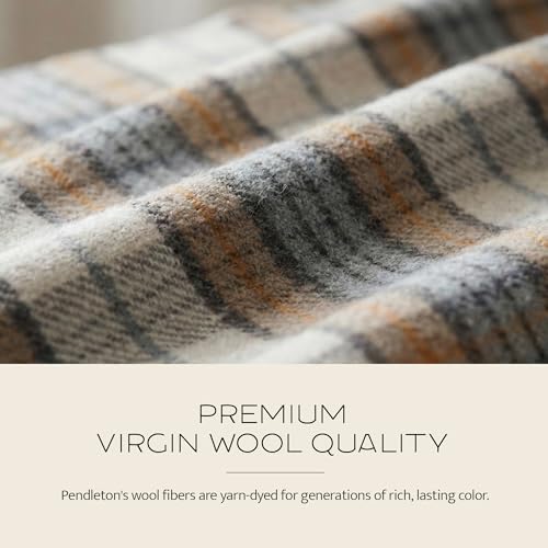Pendleton Eco-Wise 100% Wool Blanket, Responsibly Sourced, Heirloom Quality - Image 3