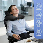 Back Sleeping Training Neck Pillow for Office, Recliner & Car - Image 3