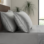 King Envelope Pillowcase Set | 100% Viscose | Organically Grown | Ultra Soft | Cooling | 2pcs [Slate] by LuxuryBambooMarket
