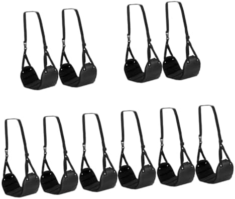 KALLORY 10pcs Portable Airplane Travel Footrest Design Comfortable Foot Hammock for Relaxation Flights for Air Travel and Long Journeys by KALLORY