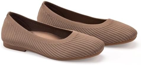 Frank Mully Women's Flats Square Toe Flats Comfortable Slip on Washable Ballet Flats Shoes for Women Dressy Work - Image 2