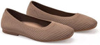 Frank Mully Women's Flats Square Toe Flats Comfortable Slip on Washable Ballet Flats Shoes for Women Dressy Work - Image 2