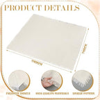 Beeveer Extra Large Outdoor Picnic Blanket with Table Runner Napkins and Floor Pillows Cushions for Picnic Party Camping Wedding Bachelorette Birthday Baby Shower Decor(71x118'',Beige,8 Set) - Image 5