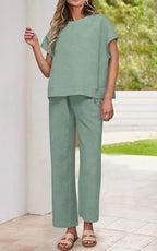 PRETTYGARDEN 2 Piece Sets For Women 2026 Summer Outfits Casual - Image 3