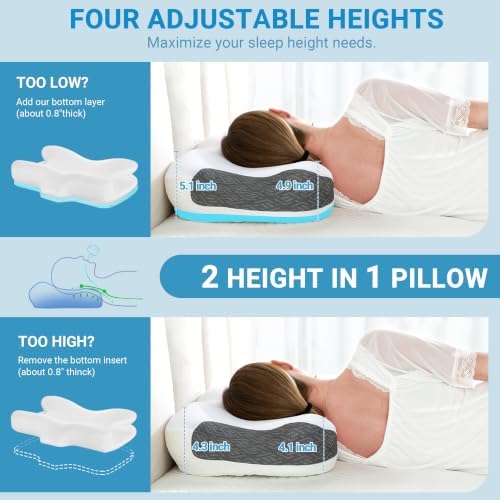 FSA Eligible CPAP Pillow for Users to Reduce Air Leaks & Mask Pressure - Image 6