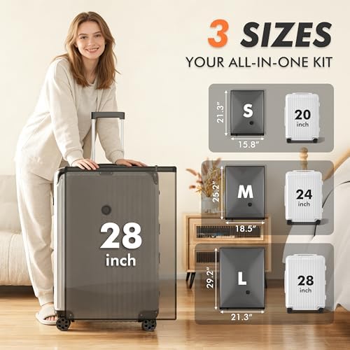 GONGSHI Vacuum Seal Bags for Clothing Travel & Home Storage, Travel Vacuum Bags with Pump,Space Saver for Blankets, Comforters, Pillows, Clothes,12 Combo - Image 4
