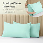 Twin Size Sheets Set, Cooling & Soft Deep Pocket Bed Sheets, 3PC - Image 7