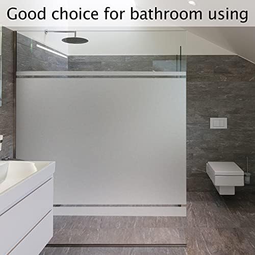 HIDBEA Frosted Glass Window Privacy Film,Static Cling 45.2 in x 19.6 ft - Image 5