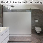HIDBEA Frosted Glass Window Privacy Film,Static Cling 29.5 in x 13.1 ft - Image 5