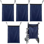 4 Pcs Wheelchair Footrest Bag Extender Storage Bag, Blue by Unknown