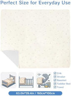 Toddler Reversible Blanket, Merino Wool and Organic Cotton S - Image 2