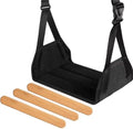 Foot Hammock Rest with Adjustable Strap Foe Airplane,Portable Desk for Plane Travel Office Working for Airplane, Office, Under Desk, Car by Unknown