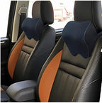 Car Seat Neck Pillow, Headrest Cushion Relieve Neck Pain for & Muscle Tension,100% Memory Foam Neck Support Head Pillow for Ergonomic Design by EKAINI