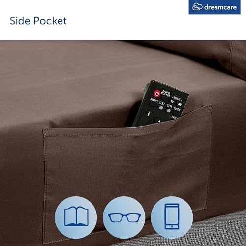 DREAMCARE California King Sheet Sets - 6 pcs Breathable Cooling Sheets - Image 5
